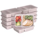 2 Compartment Meal Prep Containers