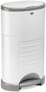 Korbell - STANDAR - Cubo de pañales - 16 L - Blanco - Económico - Ecológico - Pedal - Capacidad de 45 capas
