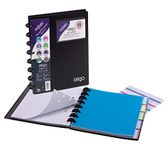 Snopake Eligo A5 ReOrganiser Project/Note Book [Pack of 2] Ref: 15861A - [Amazon Exclusive], Black