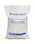 White Salt Deicing Winter Grit Gritting Ice Snow for Driveways 1 Pallet 42 Bags