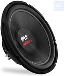 Pyle, Car Vehicle Subwoofer, Audio Speaker, 15inch Non-Pressed Paper Cone, Black Plastic Basket, Dual Voice Coil 4 Ohm Impedance, 2000 Watt Power, Foam Surround for Vehicle Stereo Sound System