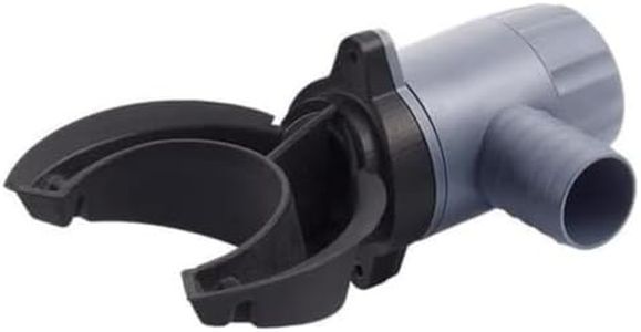 Collecteur de pluie Garantia Rapido (pour tuyaux de descente de 70 à 100 mm, collecteur d'eau de pluie pour barils de pluie, pour des surfaces de toit jusqu'à 80 m²) 503070, gris