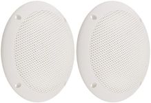 PQN Audio ECO50-4W Waterproof Marine Speakers - RV, Camper, Boat, Wall and Floor Outdoor Speakers