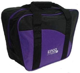 5pin Bowling Combo Bag-Purple (2balls) (Purple, 2 Ball Bag)