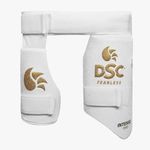 DSC Intense Pro Combo Cricket Thigh Pad for Mens, Size - Boys, Colour - Gold, Right Hand