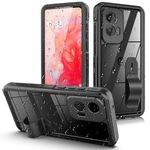 for Moto G Stylus 5G 2024 Phone Case,Waterproof Case with Built-in Screen Protector & Cell Phone Ring Holder, Full Body Shockproof Rugged Heavy Duty Protection Cover for Moto G Stylus 5G 2024 Case