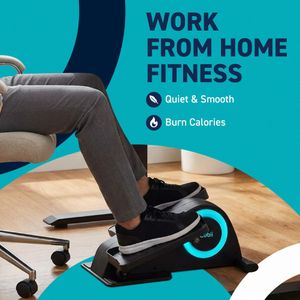 Cubii JR1 Under Desk Elliptical – Compact Seated Exercise Machine