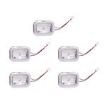 KOLEOLL 5 Pack W11462342 Refrigerator LED Light Module Compatible with Whirlpool Kitchenaid W10607479 W10843339 W10908166 4959065 AP6989197 PS16218086