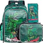 gxtvo 3PCS Dinosaur Backpack for Bo