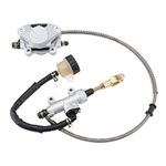 GOOFIT Rear Foot Disc Brake Master Cylinder Assembly with Oiler for 110cc 125cc 150cc 200cc 250cc ATV Quad Dune Buggy