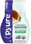 Pyure Organic Stevia Liquid Sweetener Keto Sugar Substitutes, Zero Calorie, Zero Sugar, Zero Carb, Plant-Based Sugar Free Liquid Stevia Extract, Simply Sweet, 1.8 oz