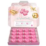 Lady Million Wax Melts, 16 x 5g Heart Shaped Lady 1 Million Wax Melts, Premium Quality, Handmade with Love, Lady One Million Perfume Wax Melts Strong Scented Candle Alternative