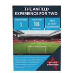 Activity Superstore Anfield Stadium Tour Gift Experience Voucher for Two Includes a 3 Course Lunch, Experience Days, Football Gifts, Gifts for him, Retirement Gifts