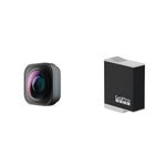 GoPro Max Lens Mod 2.0 (HERO12 Black) - Official Accessory & Enduro Rechargeable Battery (HERO12 Black/HERO11 Black/HERO10 Black/HERO9 Black) - Official Accessory