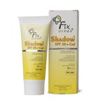 FIXDERMA Shadow Sunscreen Spf 30+ Pa+++ Gel|Sunscreen For Oily Skin, Body&Face|Sun Screen Protector Spf 30|Broad Spectrum Sunscreen For UVA&UVB Protection|Women & Men|Non Greasy&Water Resistant-40Gm