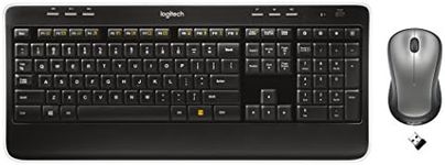 Logitech MK520 Wireless Keyboard and Mouse Combo — Keyboard and Mouse, Long Battery Life, Secure 2.4GHz Connectivity