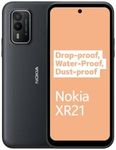 Nokia XR21 5G 6.49” Smartphone with 64MP AI camera, 2-day Battery life, 6GB/128GB Storage, IP69K Water & Dust-proof, Drop-proof with MIL-STD-810H level durability, Dual Sim - Black
