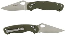 Ganzo G729-GR Folding Knife Handle G10 Green Axis Lock 440C