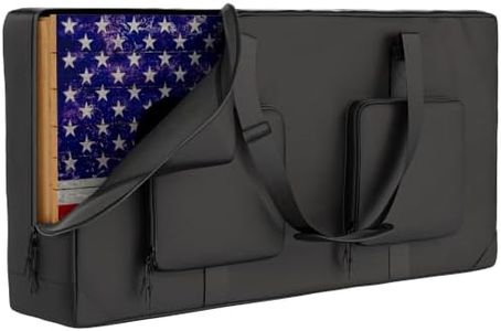 MUCITAGF Cornhole Carrying Case Fits 4' x 2' Regulation Size Boards