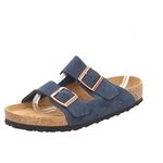 Birkenstock Men's Arizona, EVA Slippers, Navy Blue, 9.5 UK