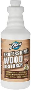 ZAP! Professional Wood Cleaner and Restorer | Clean, Polish, & Restore Wooden Furniture & Hardwood Floors | Kitchen Cabinet & Table | Deep Wood Cleaner for Heavy Duty Cleaning | 32 oz