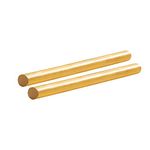 Tynulox 2Pcs 1/2"(13mm) Dia Brass Rod 3.94" Length Solid Brass Round Bar for Jewelry, Crafts, Repairs, Electrical