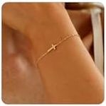 Dabovos 18K Gold Plated Cross Brace