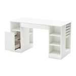 South Shore Furniture Crea Collection Craft Table, White