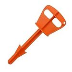 Septpenta Butt Out Tool, Big Game Dressing Tool, Field Dressing Tools, Field Dressing Tools, Easy To Carry & Store Hunting Accessories, Orange(Orange)