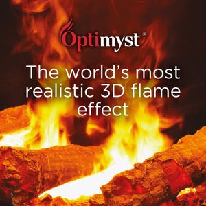 Dimplex Gosford Optimyst Electric Stove – Realistic Flame Effect Heater