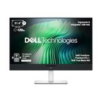 Dell S3225QC 31.6" 4K QD-OLED Monitor, AI-enhanced 3D Spatial Audio, 120Hz, 99% DCI-P3, 0.03ms, 1,500,000:1, 1000 nits,5 Speakers,Ergo, Integrated USB Hub,(2) USB Type -C (90w upstream,15w downstream)
