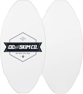 DB Skimboards Proto Plank Skimboard, Maple/Poplar Construction, 3D Rocker Pattern, Durable HPL Top & Bottom, Epoxy Screenprinted Graphic, Made in The USA, V2, Medium