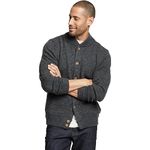 Pendleton Men's Shetland Wool Cardigan Sweater, Charcoal, Medium