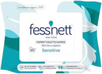 Fess Nett Fess'nett Papier Toilette Humidifié Sensitive 50 Pièces 1 Unité