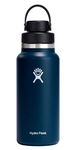 Hydro Flask 32 oz Wide Mouth with Flex Chug Cap Stainless Steel Reusable Water Bottle Indigo - Vacuum Insulated, Dishwasher Safe, BPA-Free, Non-Toxic