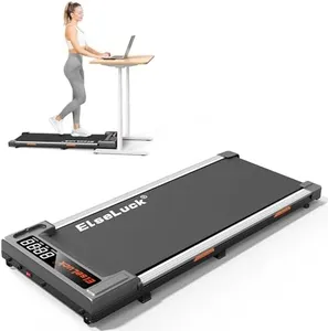 Elseluck Walking Pad, Under Desk Treadmill for Home Office, 2 in 1 Portable Walking Pad Treadmill with Remote Control, Walking Jogging Machine in LED Display