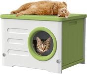 Outdoor Cat House Weatherproof&Insu