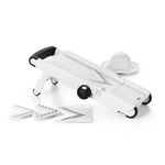 OXO Good Grips V-Blade Mandoline Slicer, 18/8 Stainless Steel, White/Black