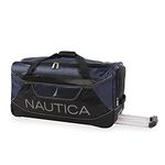 Nautica Lander 30" Rolling Duffel, Navy, Lander