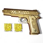 Shivraj Toy Pistol Gun with 8 Round Fire with 50 Bullets for Kids (Pack of 2 Bullet)