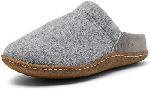 Sorel Nakiska Scuff Slipper - Women's Quarry/Natural, 7.0