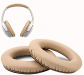 Replacement Earpads for Bose, WADEO Earpad Cushion 2 Pieces Memory Foam Kit Ear Cover for Bose Quietcomfort 2, QC2, Quiet Comfort 15, QC15, QC25, AE2, AE2i, AE2w, Around Ear Headphone, Khaki