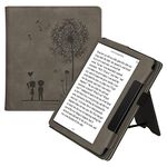 kwmobile Case Compatible with Amazon Kindle Oasis 10. Generation Case - Cover for eReader with Magnetic Closure - Grey