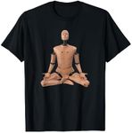 Crash Test Dummy Funny Meditation T-Shirt