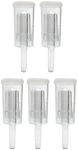 Fastrack Airlocks for Fermenting | Bubble Airlock for Wine Making and Beer Making | BPA-Free S-Shaped Airlock used for Brewing Wine, Beer, Pickles & more |Transparent Airlock Set Of 3