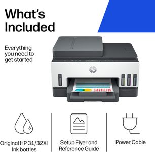 HP Smart Tank 7305 Wireless All-in-One Printer – High-Yield Ink