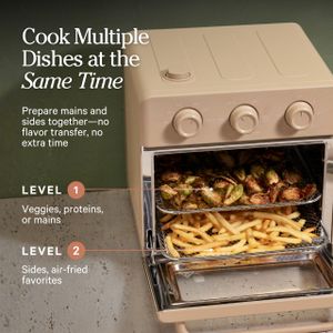 Our Place Wonder Oven 6-in-1 Air Fryer & Toaster Oven – Steam, Compact