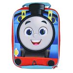 Thomas The Train Kids Lunch Box 3D Engine Insulated Lunch Bag Tote For Hot And Cold Food, Drinks, And Snacks, Thomas, One Size, Casual