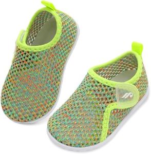 Baby Toddler Water Shoes Swim Shoes for Boys Girls Water Shoes Beach Pool Shoes Yellow 2.5-3 Years