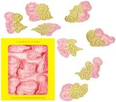 Garloy Dinosaur Cookie Cutters with Plunger Stamps,8 Piece Dino-Themed Biscuit Cutter,3D Animal Cracker Cookie Cutters For Biscuit Fondant Cheese Baking